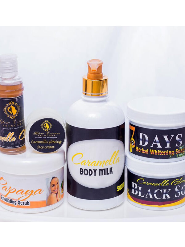 Caramella Body Milk Set With 7Days Soap (500ml)