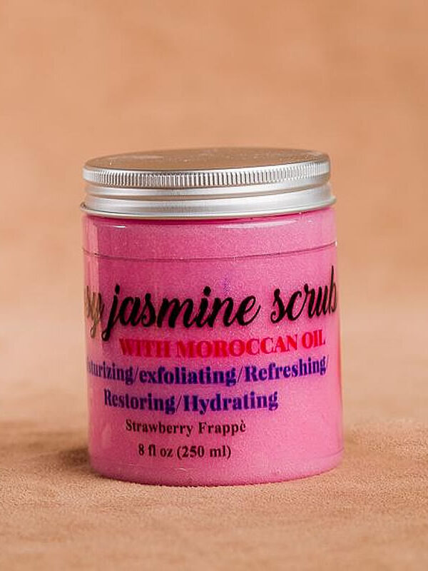 Rosy Jasmine Scrub (With Moroccan Oil)