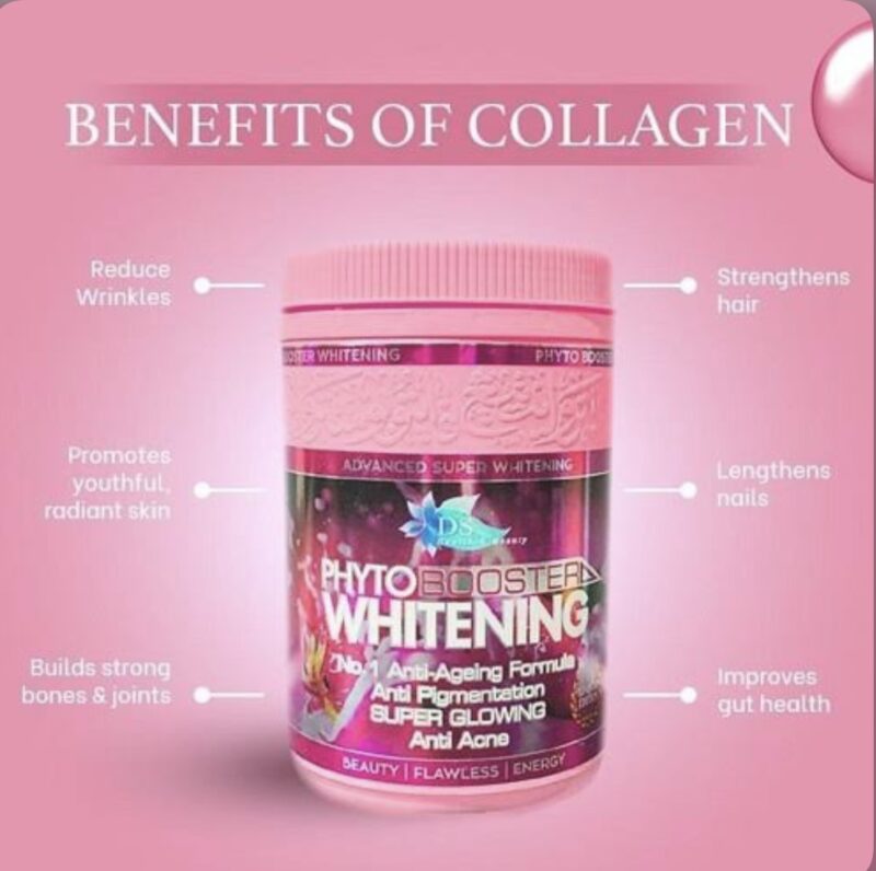 Phyto Booster Whitening supplement : Anti Aging Formula Advanced Collagen Pigmentation Super 1000ml