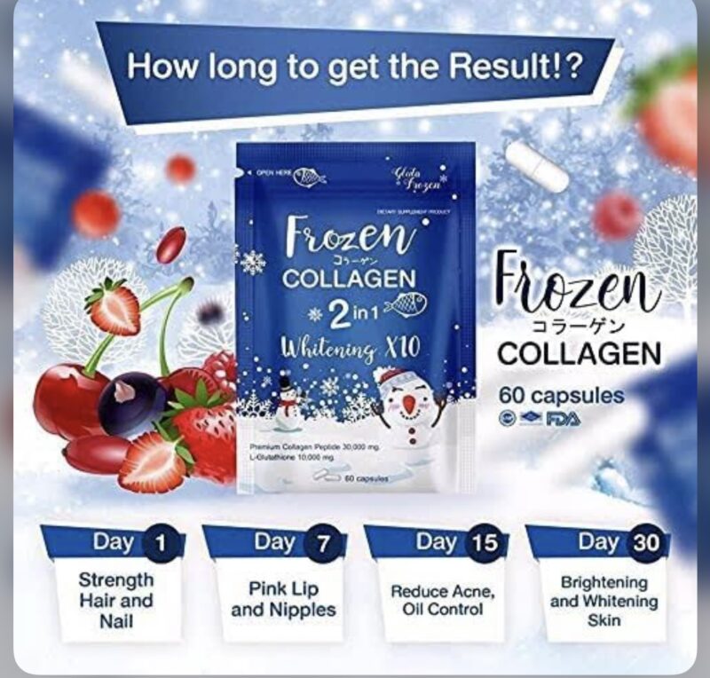 Frozen Collagen 2 in 1 Whitening