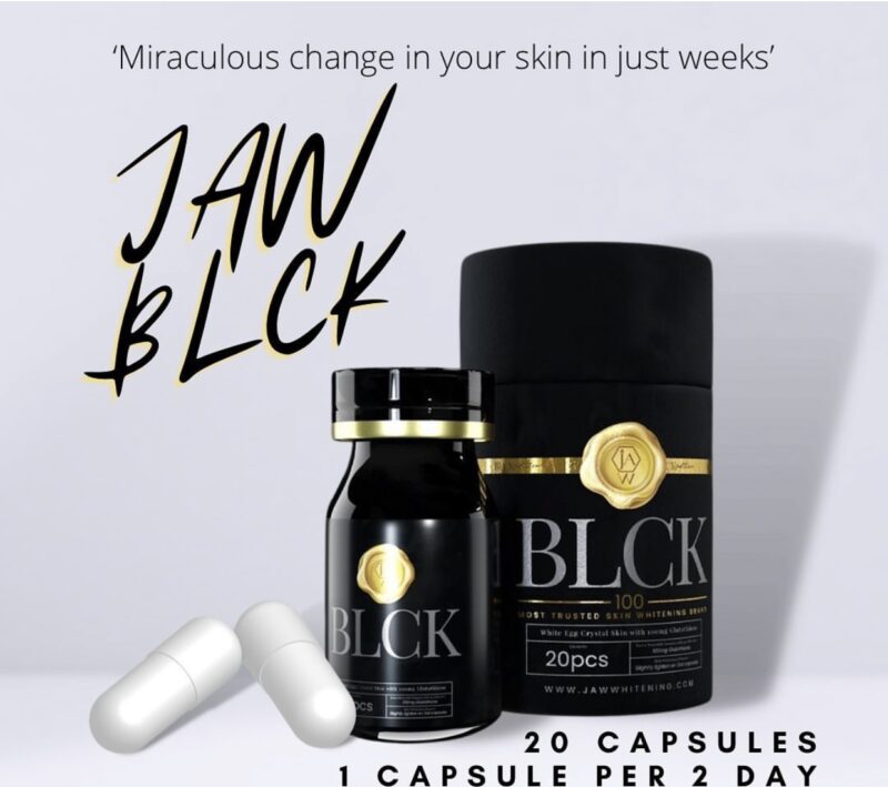 JAW WHITE BLACK EGG CRYSTAL SKIN