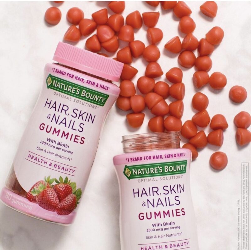 Nature’s Bounty Optimal Solutions Hair, Skin & Nails Gummies