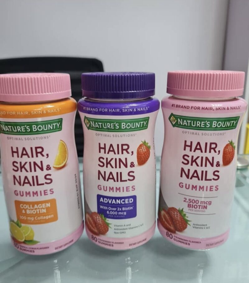 Nature’s Bounty Optimal Solutions Hair, Skin & Nails Gummies
