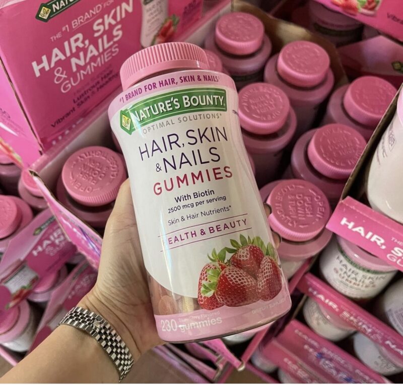 Nature’s Bounty Optimal Solutions Hair, Skin & Nails Gummies